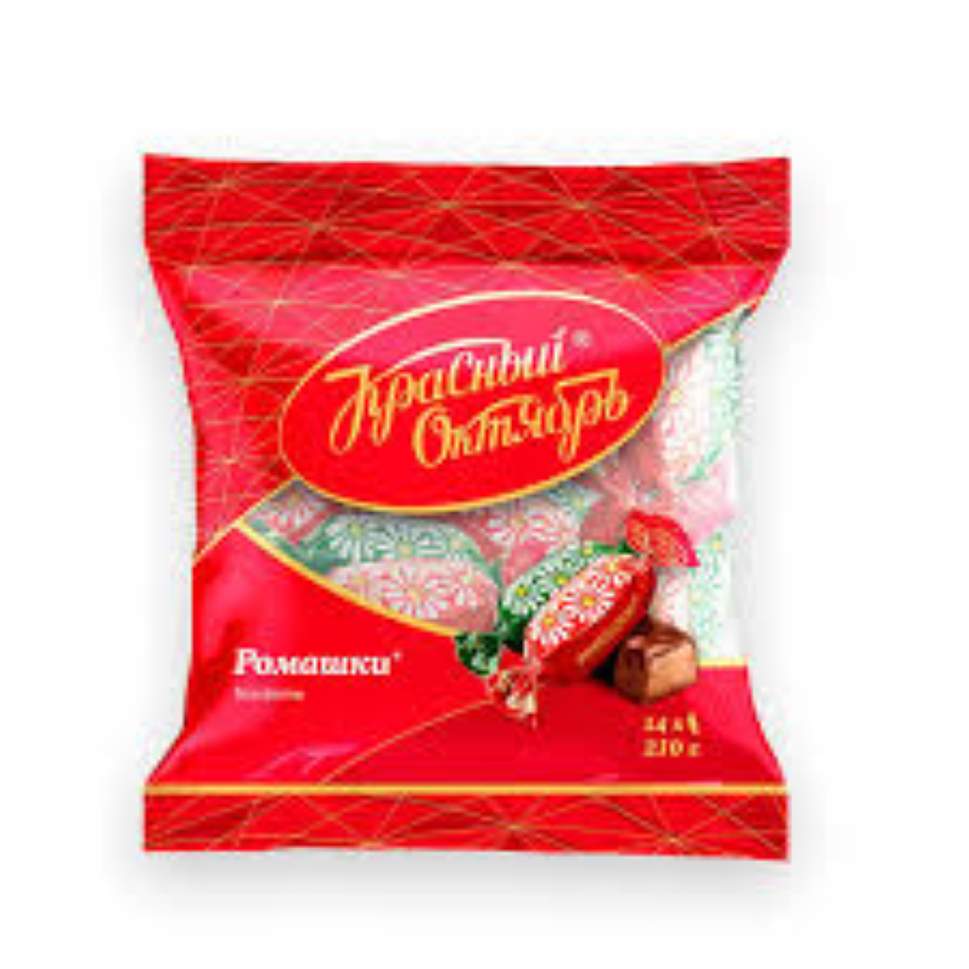 ROMASHKI FONDANT GLAZED CANDIES 210G
